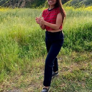 ✨navy brandy pants 🌀